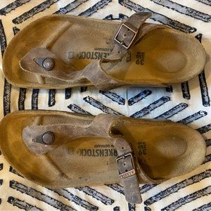 Birkenstock Gizeh Oiled Leather